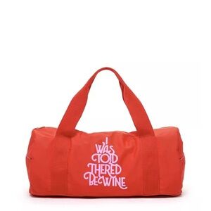 Ban.do Red Duffel Bag